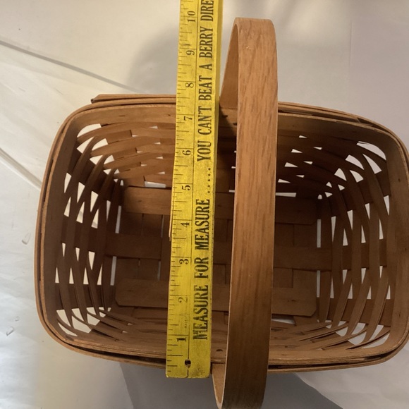 Vintage 80s Longaberger basket - Picture 9 of 10